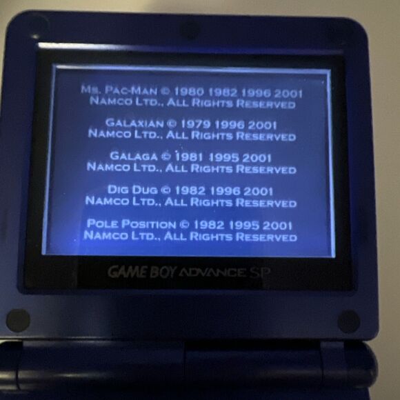 Namco Museum (Nintendo Game Boy Advance Tested and Working - Picture 5 of 8